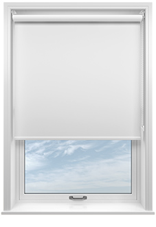 Trinity (Blackout), White - Roller Blind